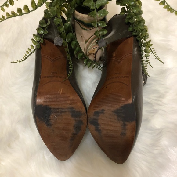 Enzo Angiolini Taupe Ankle Boot - Picture 3 of 7